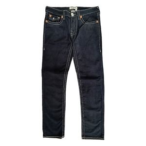 Annva Junior's Corduroy Straight Jeans Size 11 Black